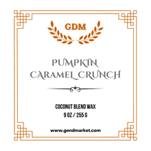 Load image into Gallery viewer, Pumpkin Caramel Crunch, handcrafted candle 9 Oz