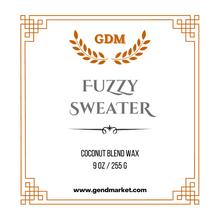 Load image into Gallery viewer, Fuzzy Sweater, handcrafted candle 9 Oz
