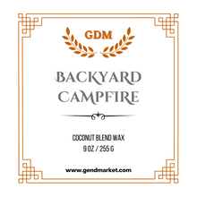 Load image into Gallery viewer, Backyard Campfire, handcrafted candle 9 Oz
