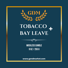 Load image into Gallery viewer, Tobacco + Bay Leave, wickless
